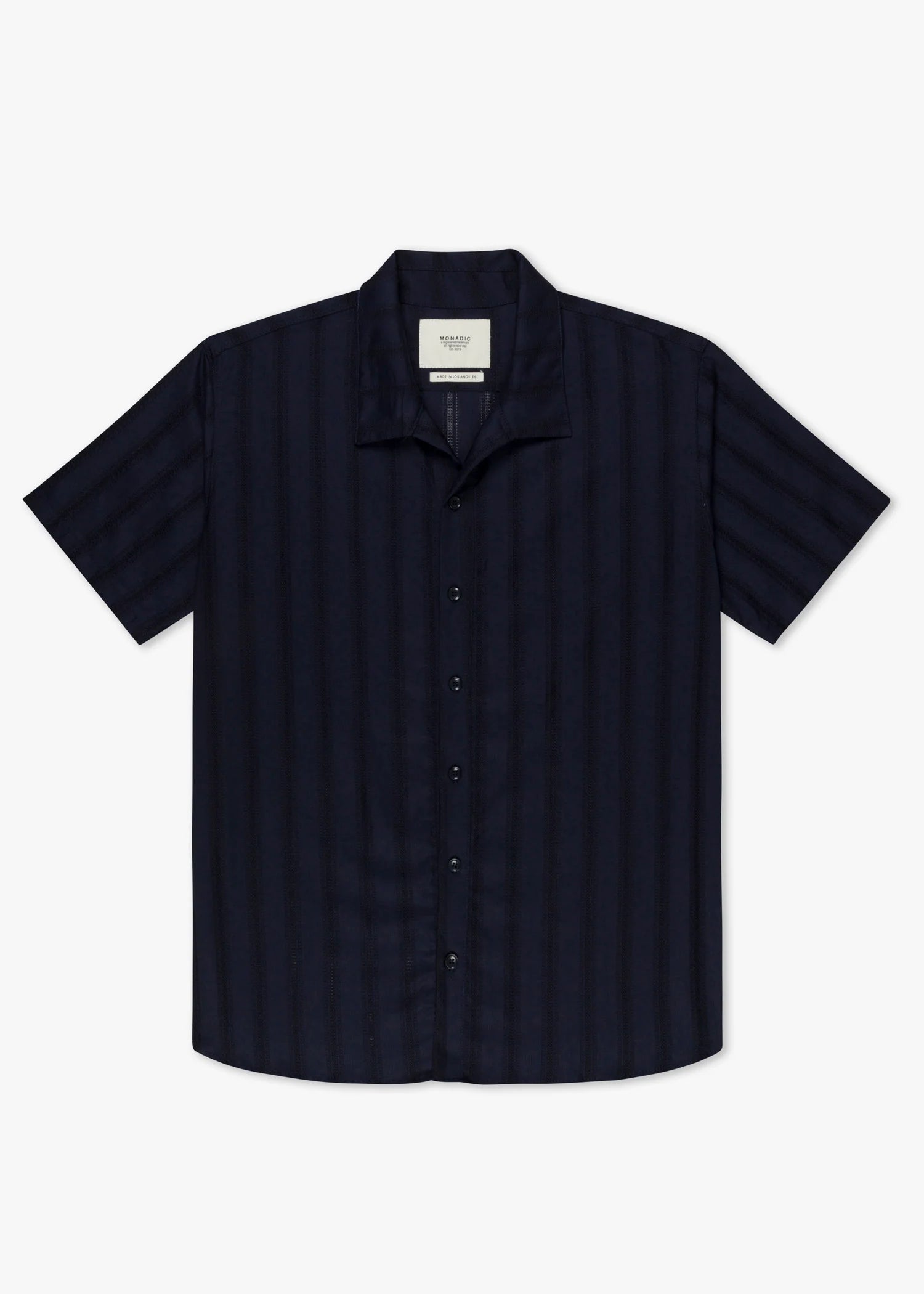 MONADIC / GABLE SHIRT - NAVY KAMARI