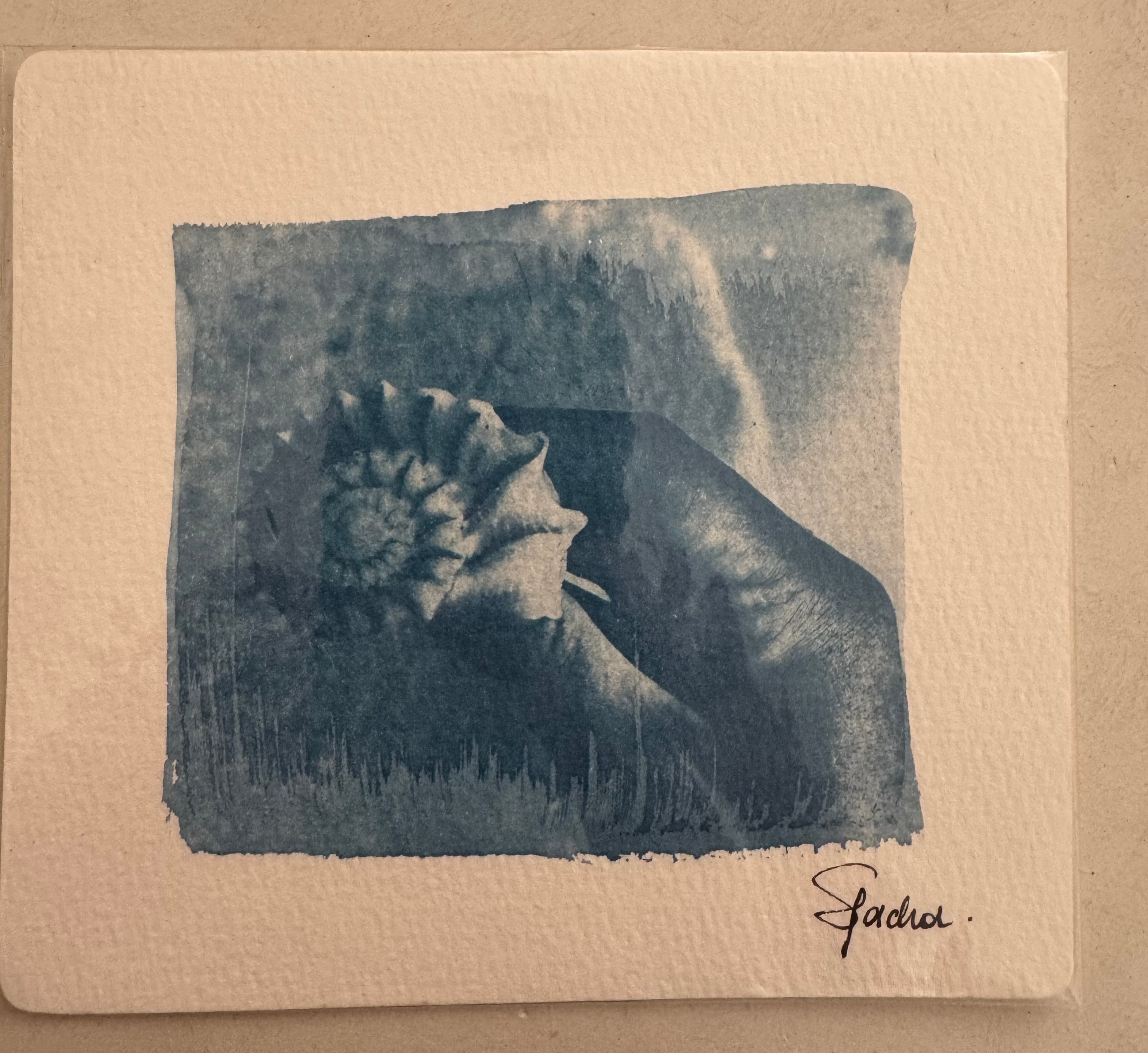 SEA PACHA / SPIRAL IN YOUR HANDS PRINT