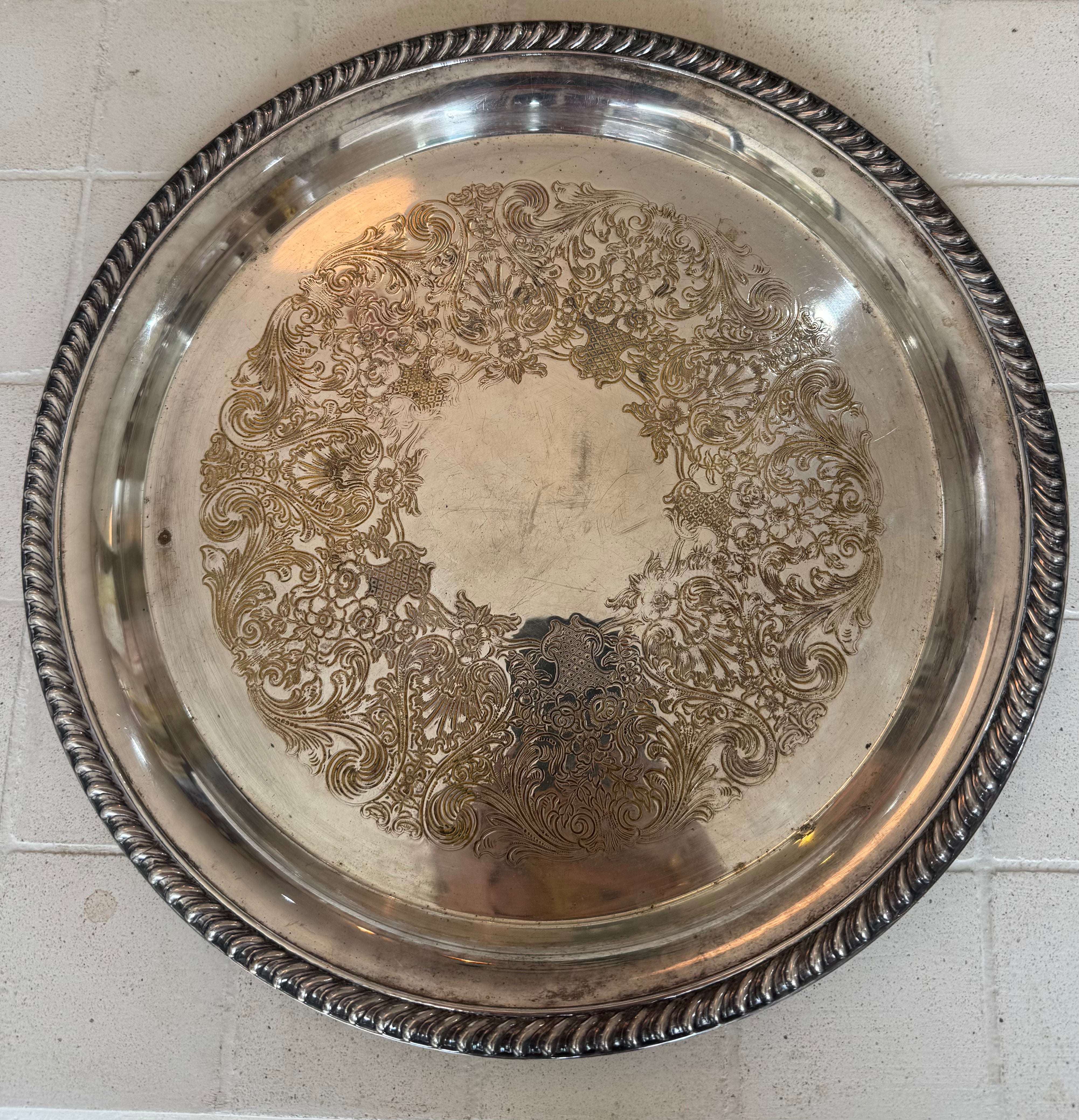 VINTAGE SERVING TRAY