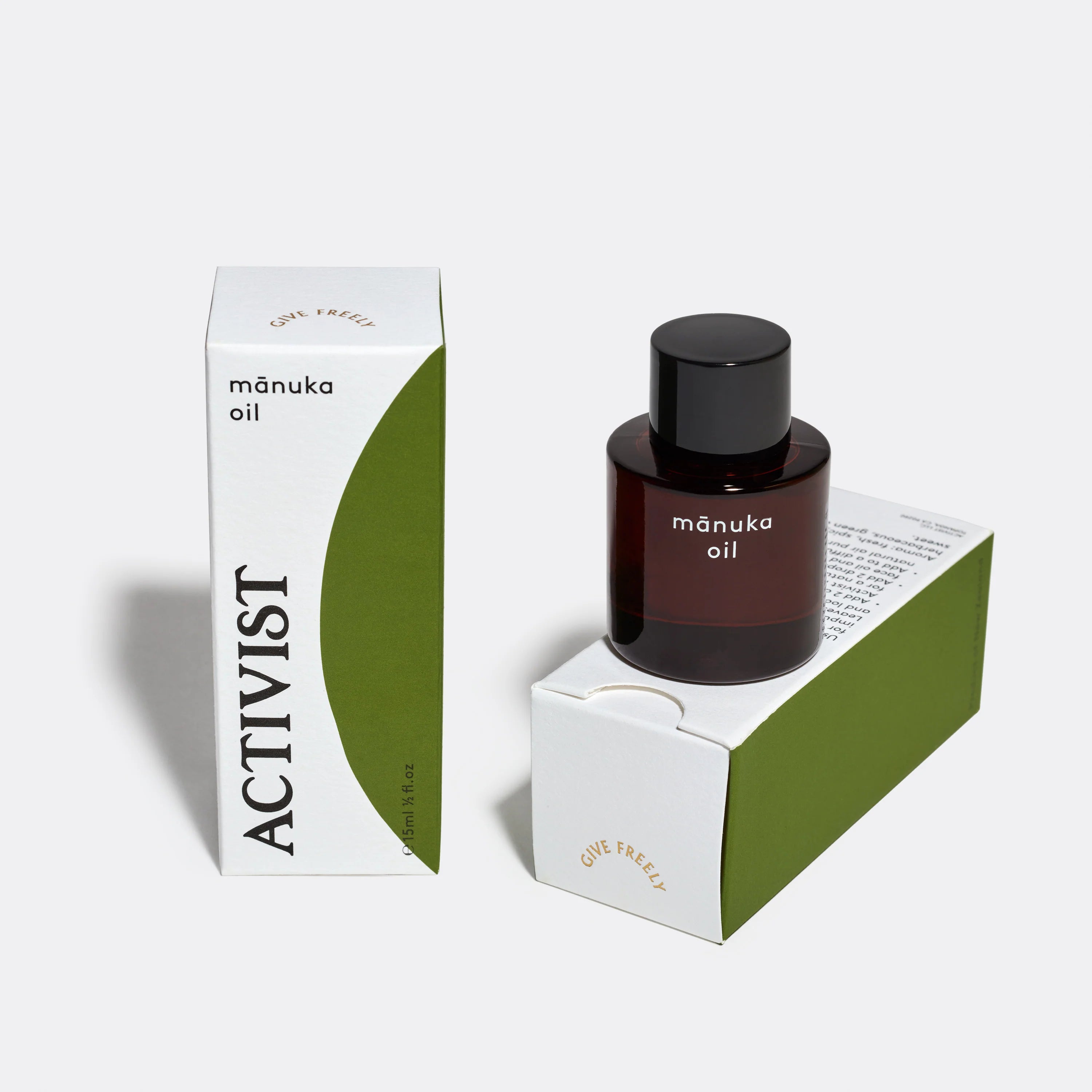 ACTIVIST MANUKA / 100% MANUKA ESSENTIAL OIL 1/2oz.