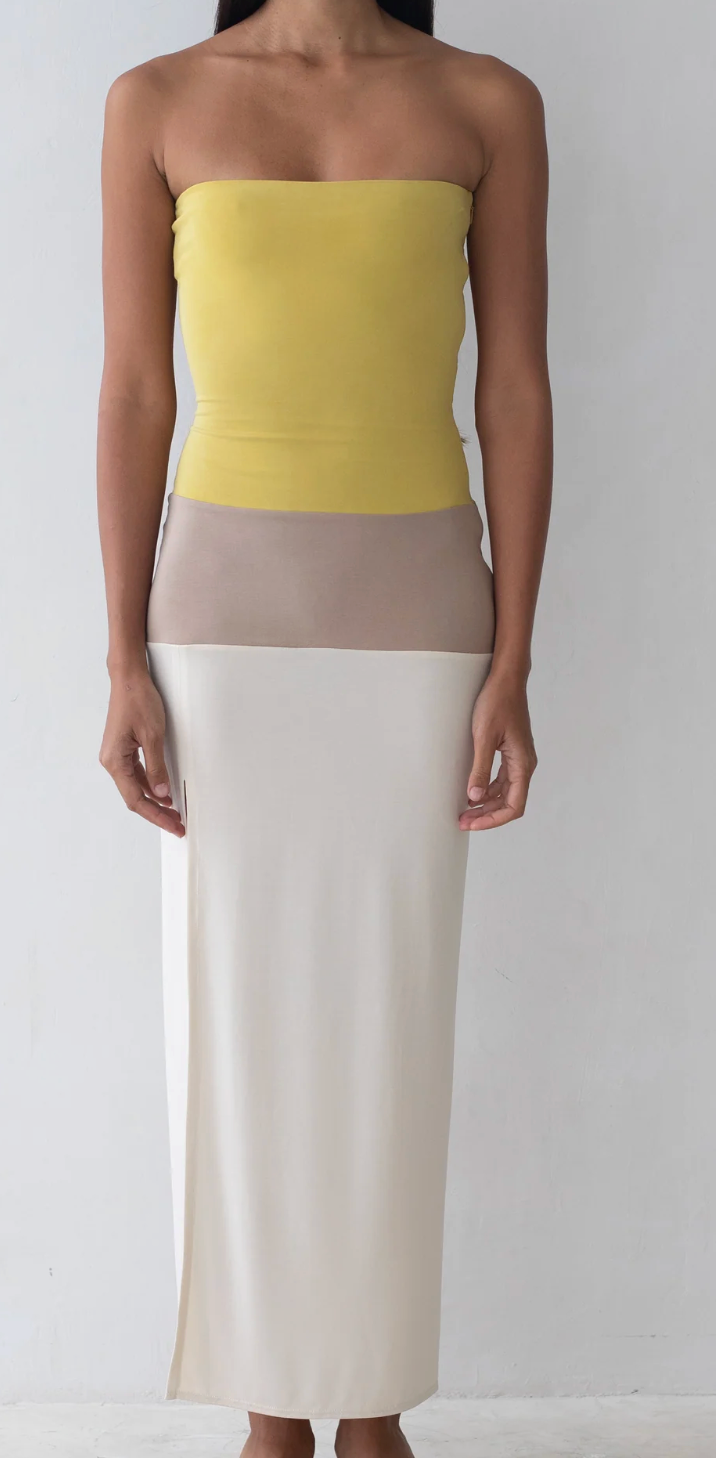 BELLE ANNA / SYCAMORE TUBE COLORBLOCK DRESS