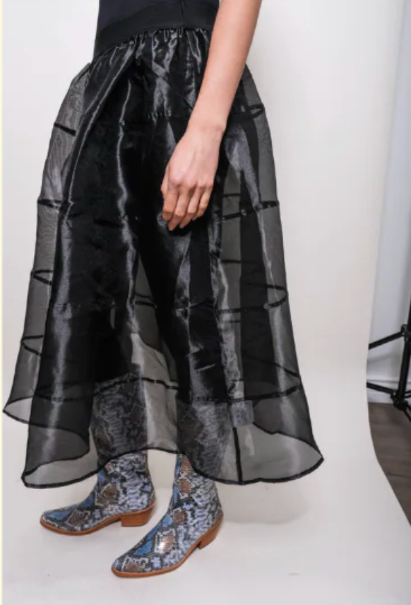 ET TIGRE / SOLEIL SHEER SKIRT