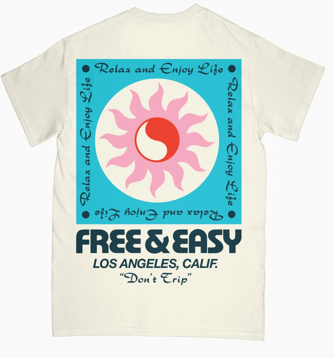 FREE + EASY / BLISSED OUT SS TEE
