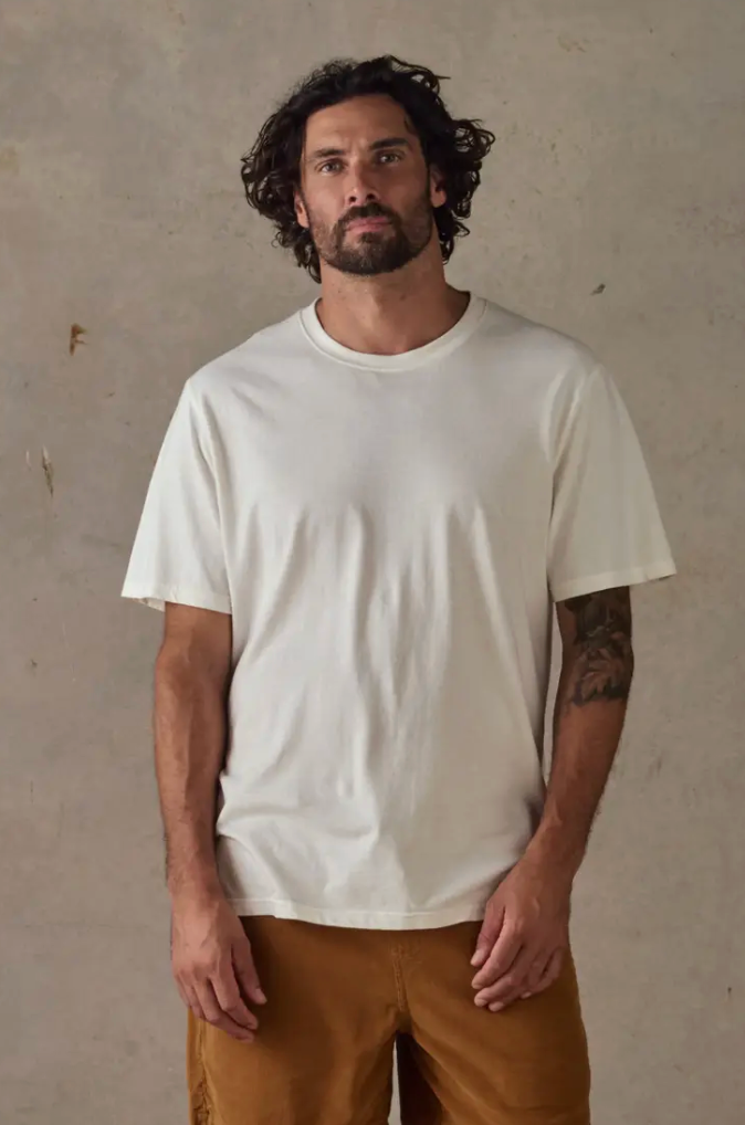 MCTAVISH / HEMP TEE OFF-WHITE